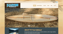 Desktop Screenshot of clearwoodpaddleboards.com